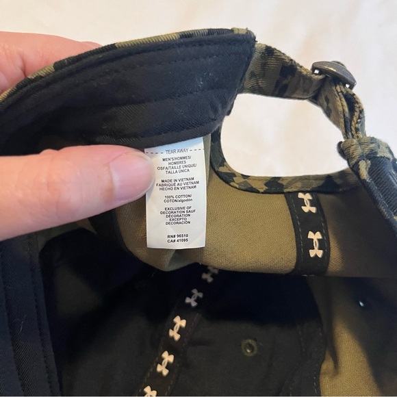 New Under Armour Freedom Fury Camo Baseball Cap Men’s - Picture 3 of 8